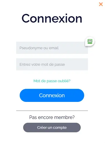 Connexion des membres du All Wins Casino