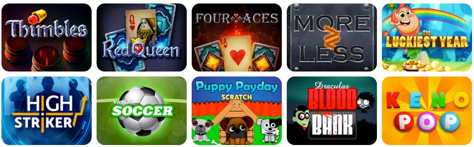 Jeux en ligne All Wins Casino