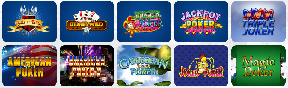 Video Poker ALL WINS CASINO