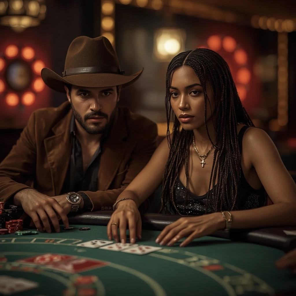 photo de deux joueurs de poker ALL WINS CASINO